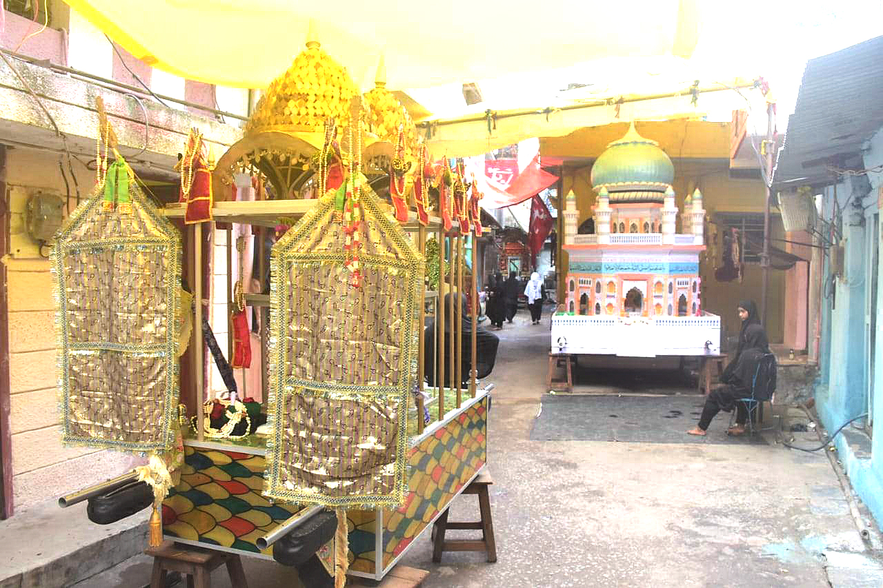 मुस्लिम समाज ने मातमी जुलूस और ताजिए निकाले मुस्लिम समाज ने मातमी जुलूस और ताजिए निकाले