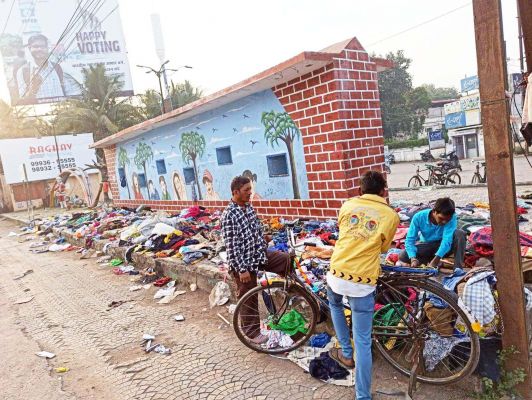 दीपावली से पहले नेकी की दीवार