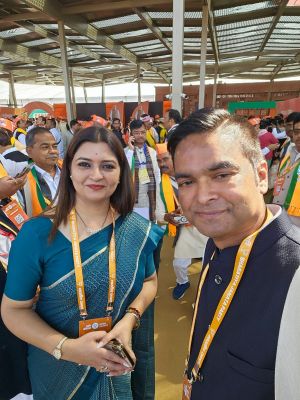 रायपुर। दिल्ली में शुरू हुए भाजपा के राष्ट्रीय परिषद की बैठक में छत्तीसगढ़ के नेताओं की झलकियां