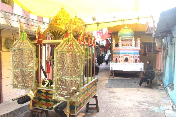 मुस्लिम समाज ने मातमी जुलूस और ताजिए निकाले