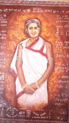 बस्तर पंडुम में चित्रकला