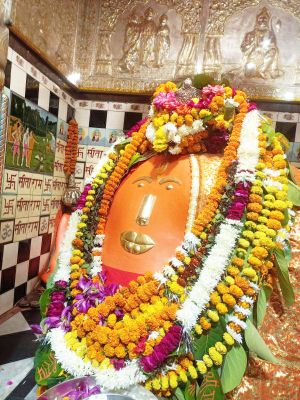 महाबली वीर हनुमान जन्मोत्सव पर गुरुवार को समूचे राजधानी में भक्तिमय माहौल रहा। विशेष पूजा अर्चना के साथ भंडारे का आयोजन किया गया। गुढिय़ारी मच्छी तालाब मंदिर में बजरंग बली का विशेष श्रृंगार किया गया।